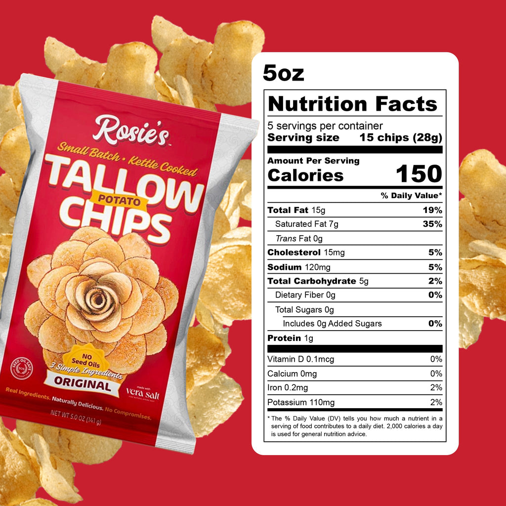 Rosie's Chips – Artisan Kettle-Cooked Potato Chips (2-Pack)
