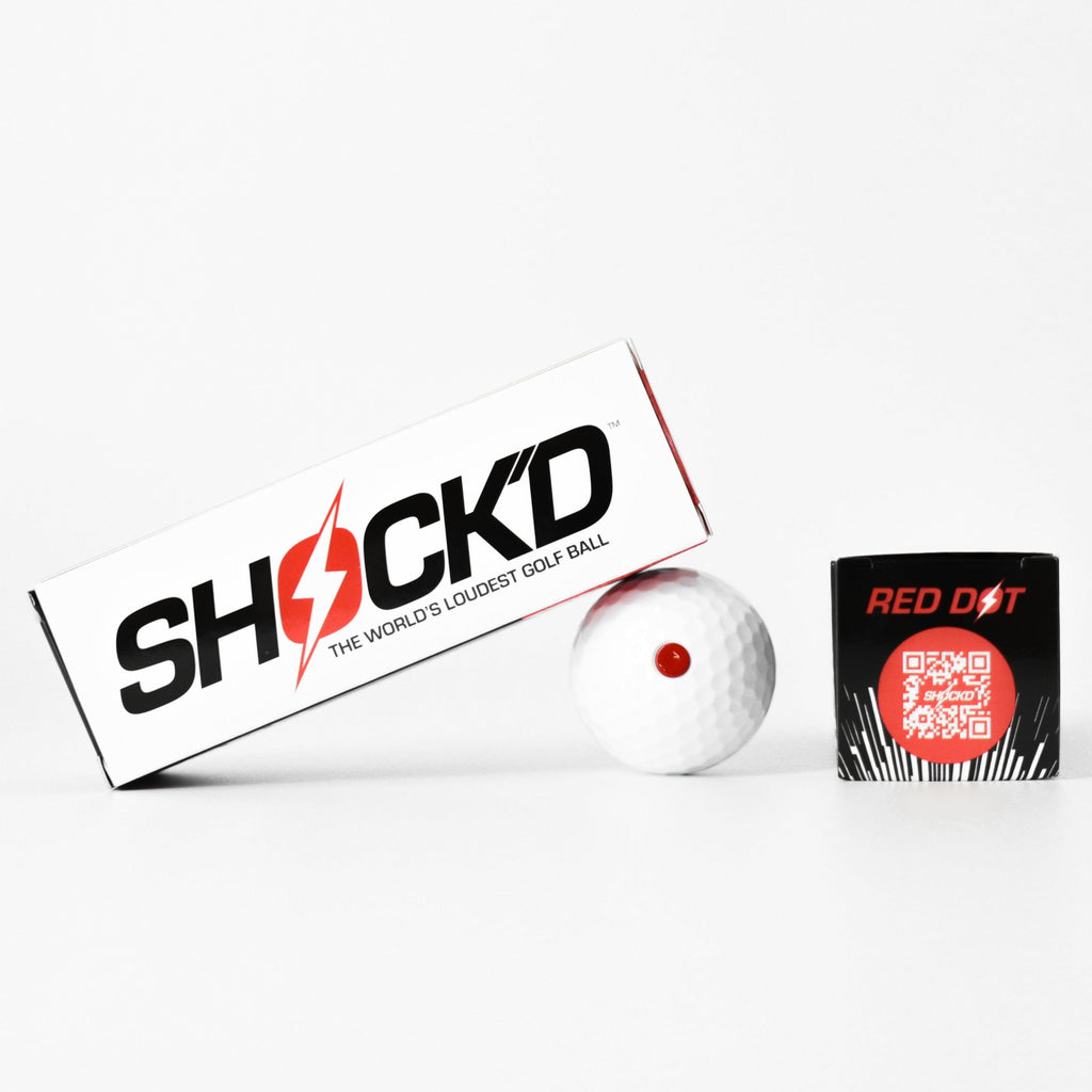 SHOCK'D Golf Balls – High-Visibility Performance Golf Balls