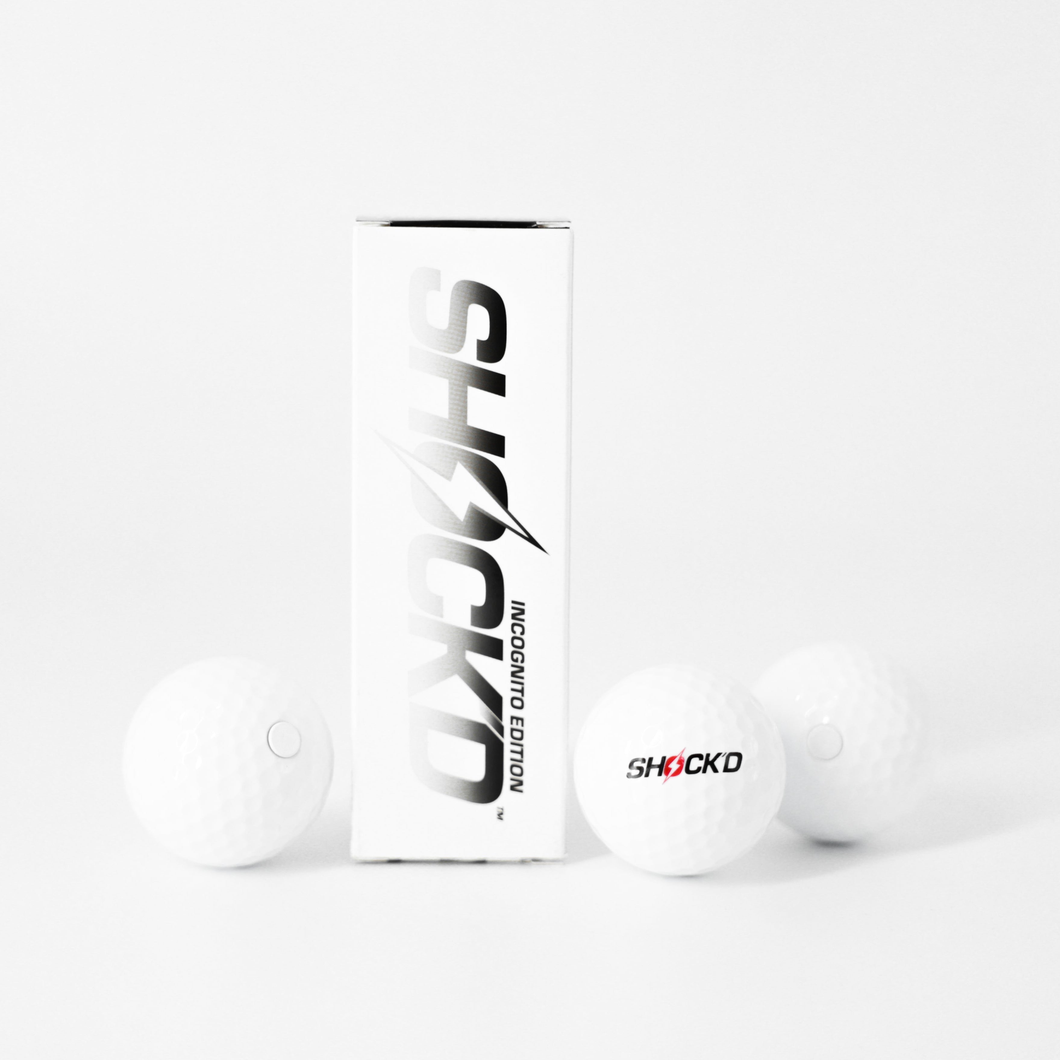 SHOCK'D Golf Balls – High-Visibility Performance Golf Balls