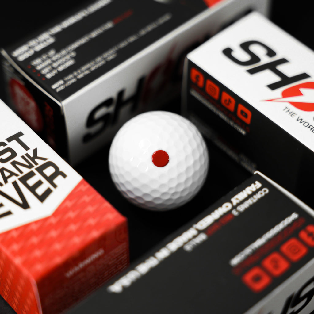 SHOCK'D Golf Balls – High-Visibility Performance Golf Balls