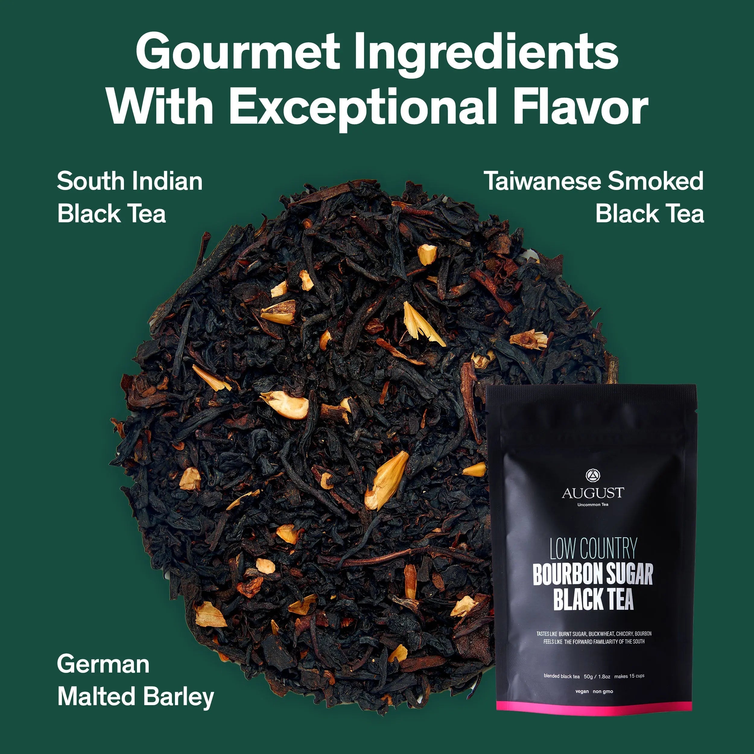 Low Country Bourbon Sugar Black Tea – Southern-Inspired Premium Loose Leaf