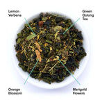 Superbloom Sweet Lemon Oolong Green Tea – Premium Loose Leaf Tea