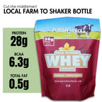 Whey Protein Isolate with Organic Vanilla – Clean Protein Powder