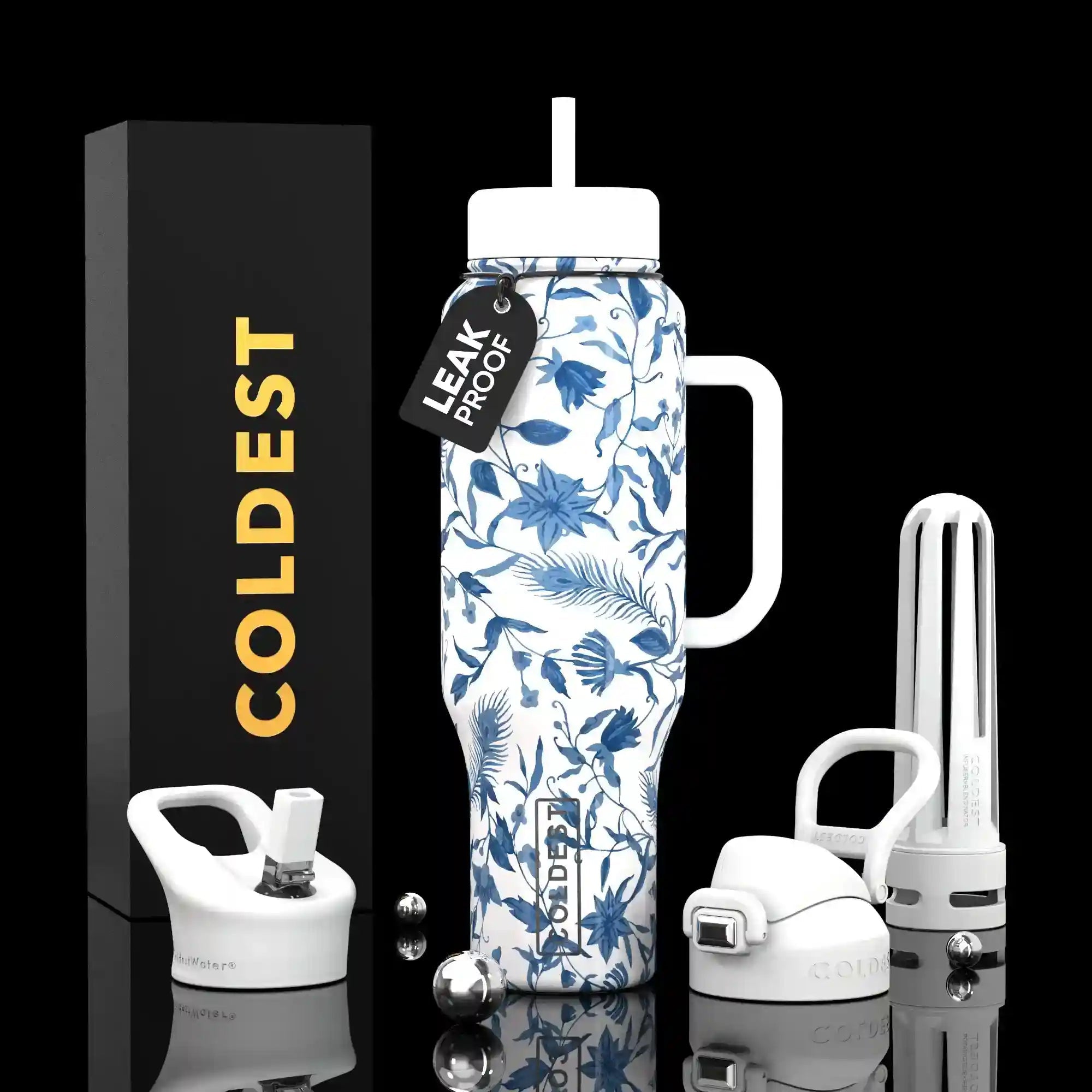 COLDEST 46oz Limitless Ultra v8 – Premium Insulated Water Bottle