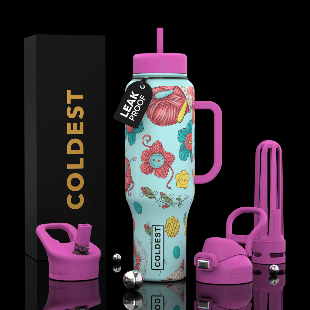 COLDEST 46oz Limitless Ultra v8 – Premium Insulated Water Bottle