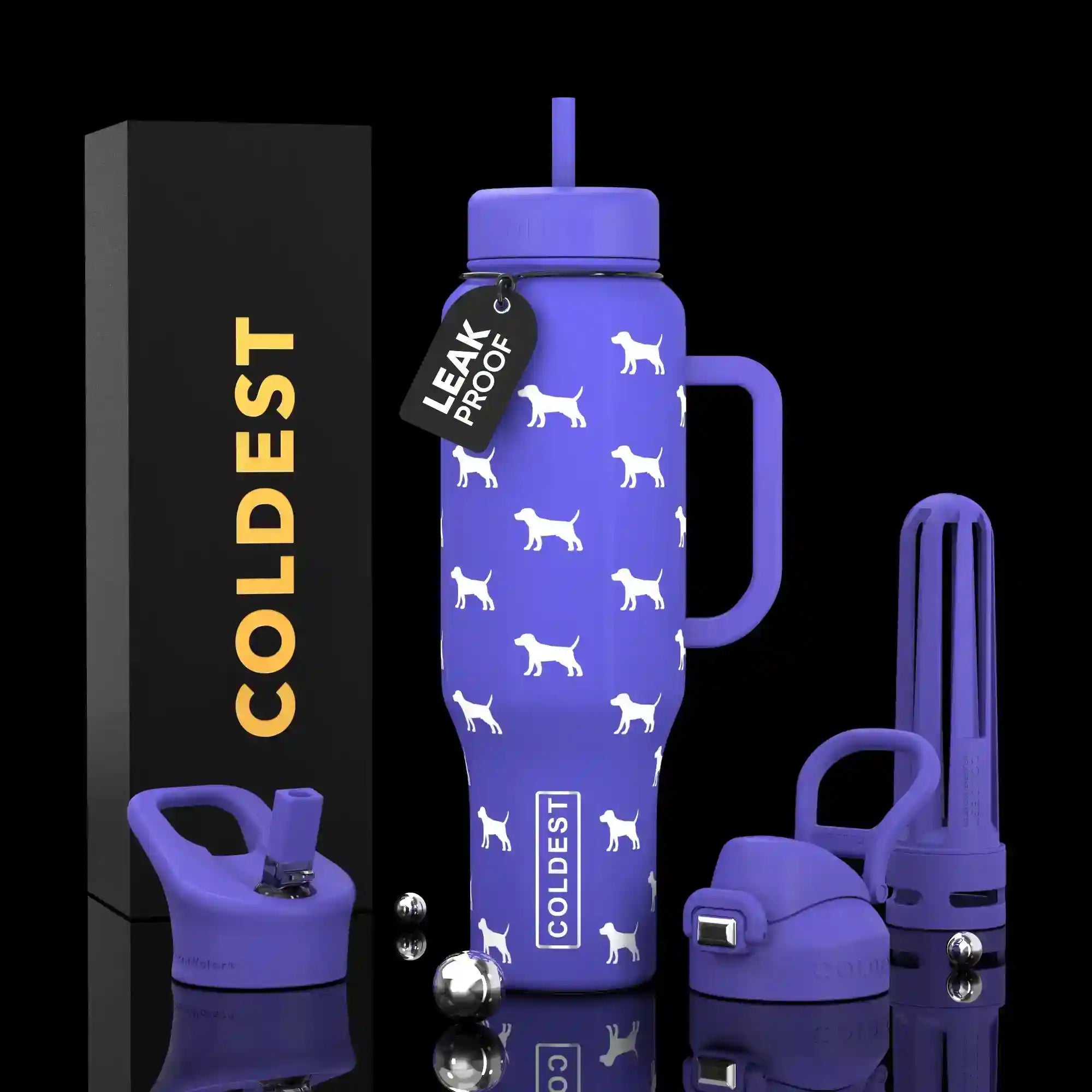 COLDEST 46oz Limitless Ultra v8 – Premium Insulated Water Bottle