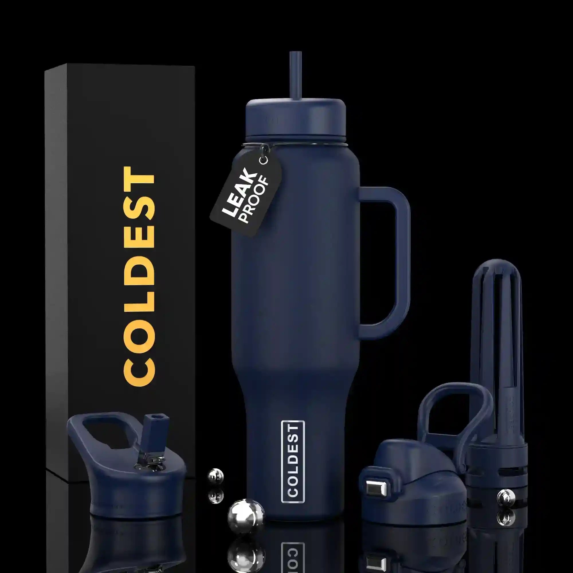 COLDEST 46oz Limitless Ultra v8 – Premium Insulated Water Bottle