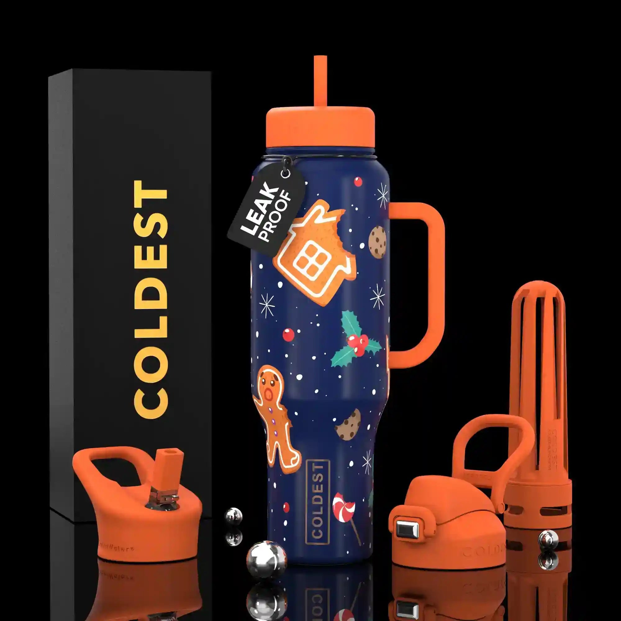 COLDEST 46oz Limitless Ultra v8 – Premium Insulated Water Bottle