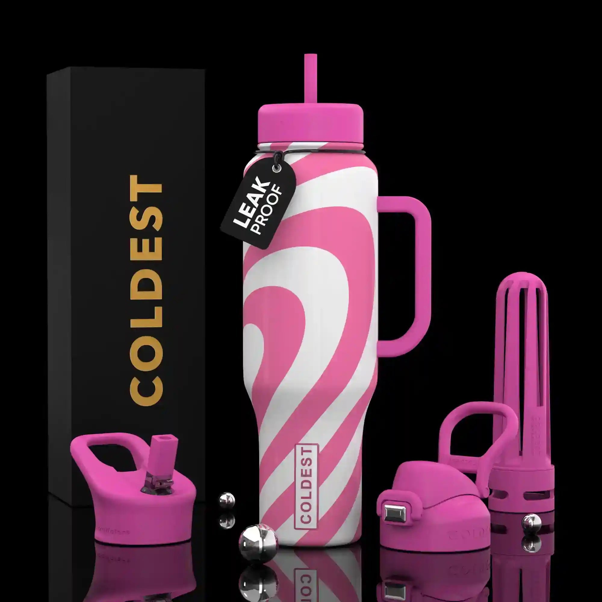 COLDEST 46oz Limitless Ultra v8 – Premium Insulated Water Bottle