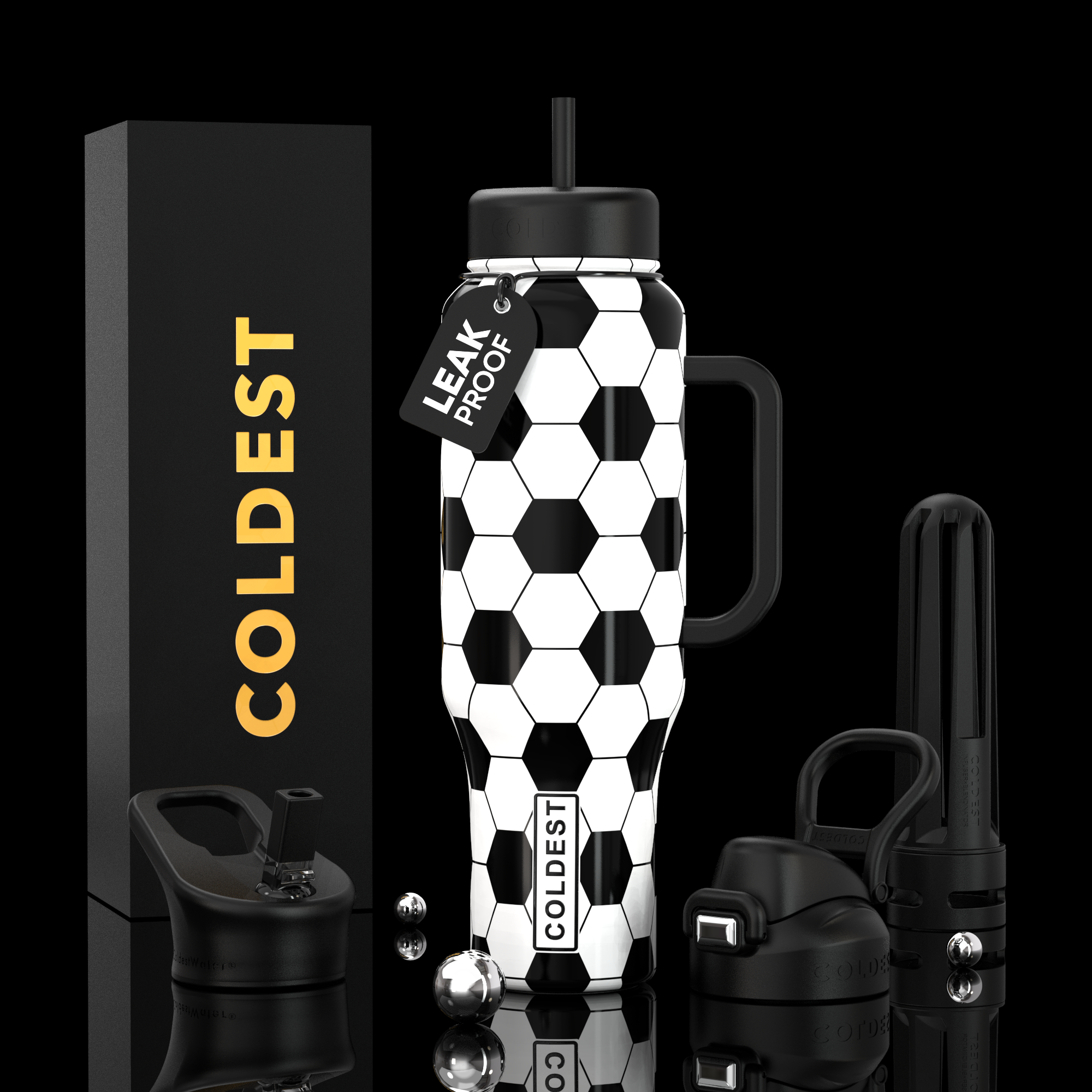 COLDEST 46oz Limitless Ultra v8 – Premium Insulated Water Bottle