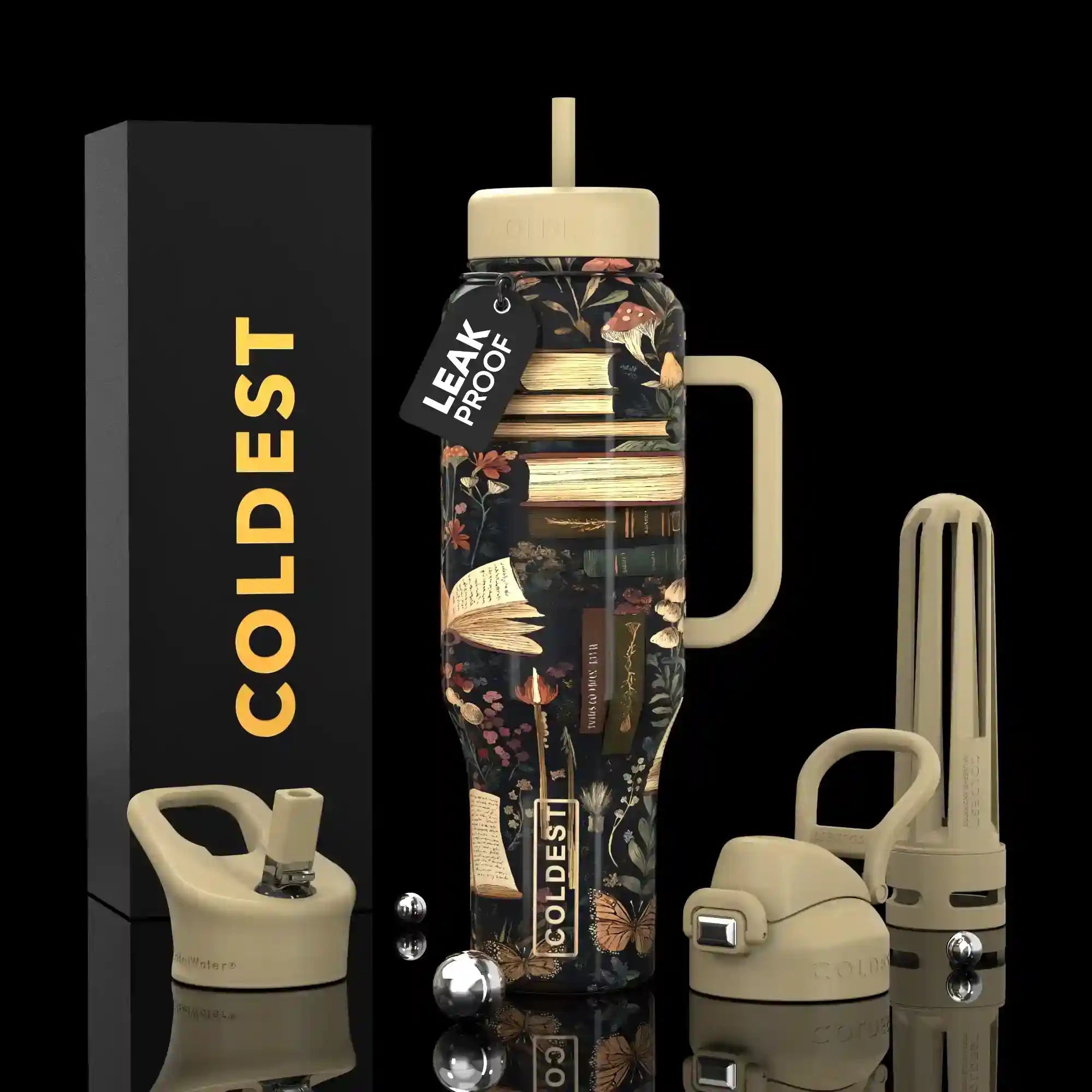 COLDEST 46oz Limitless Ultra v8 – Premium Insulated Water Bottle