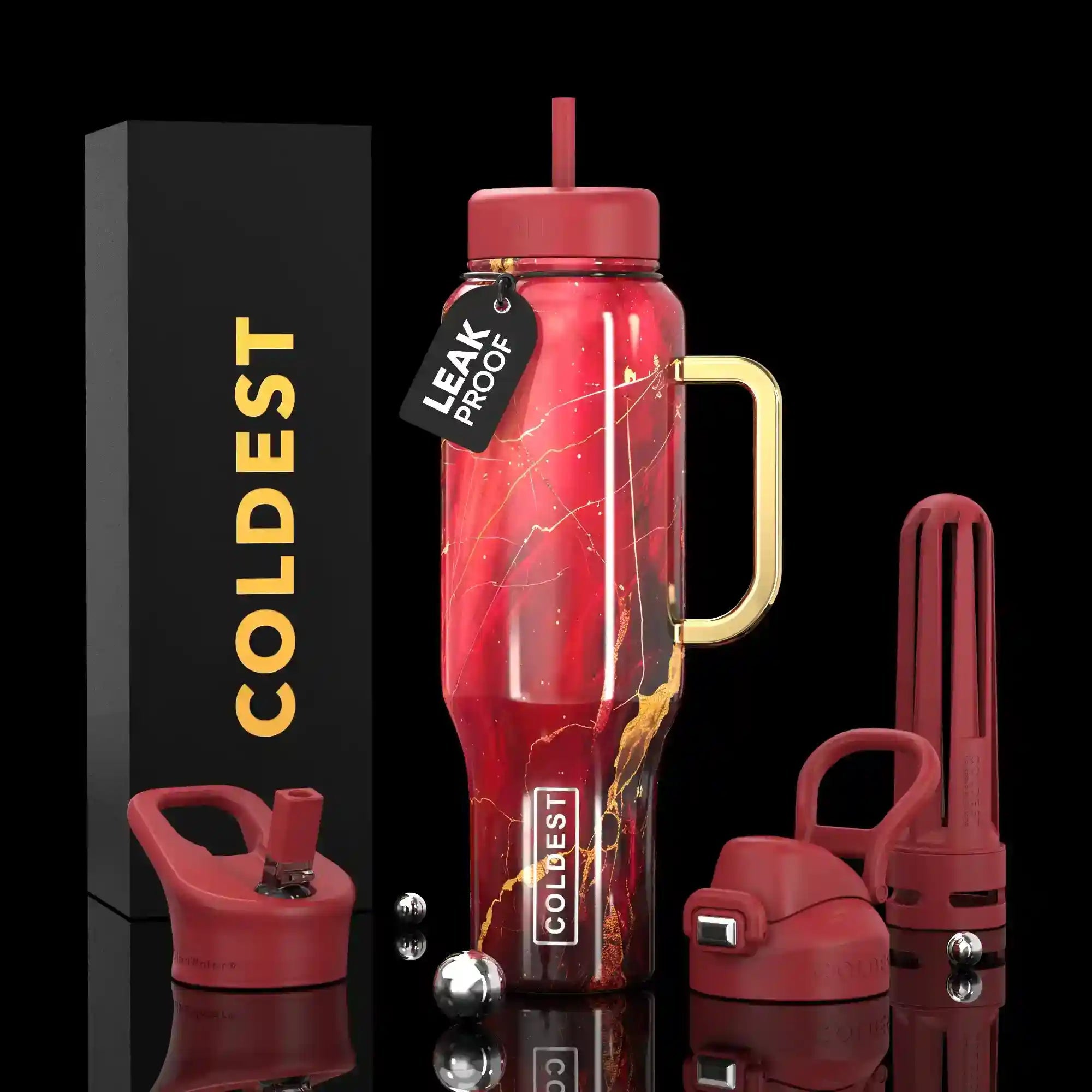 COLDEST 46oz Limitless Ultra v8 – Premium Insulated Water Bottle