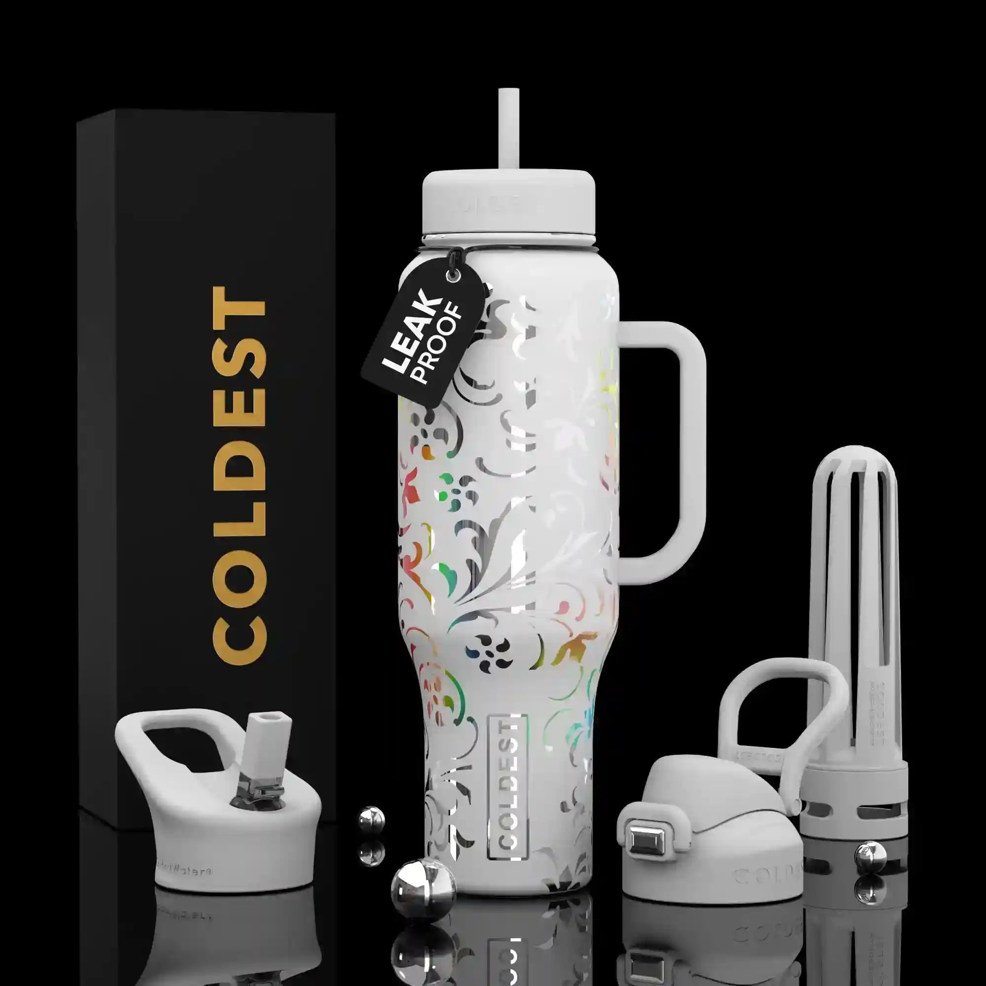 COLDEST 46oz Limitless Ultra v8 – Premium Insulated Water Bottle