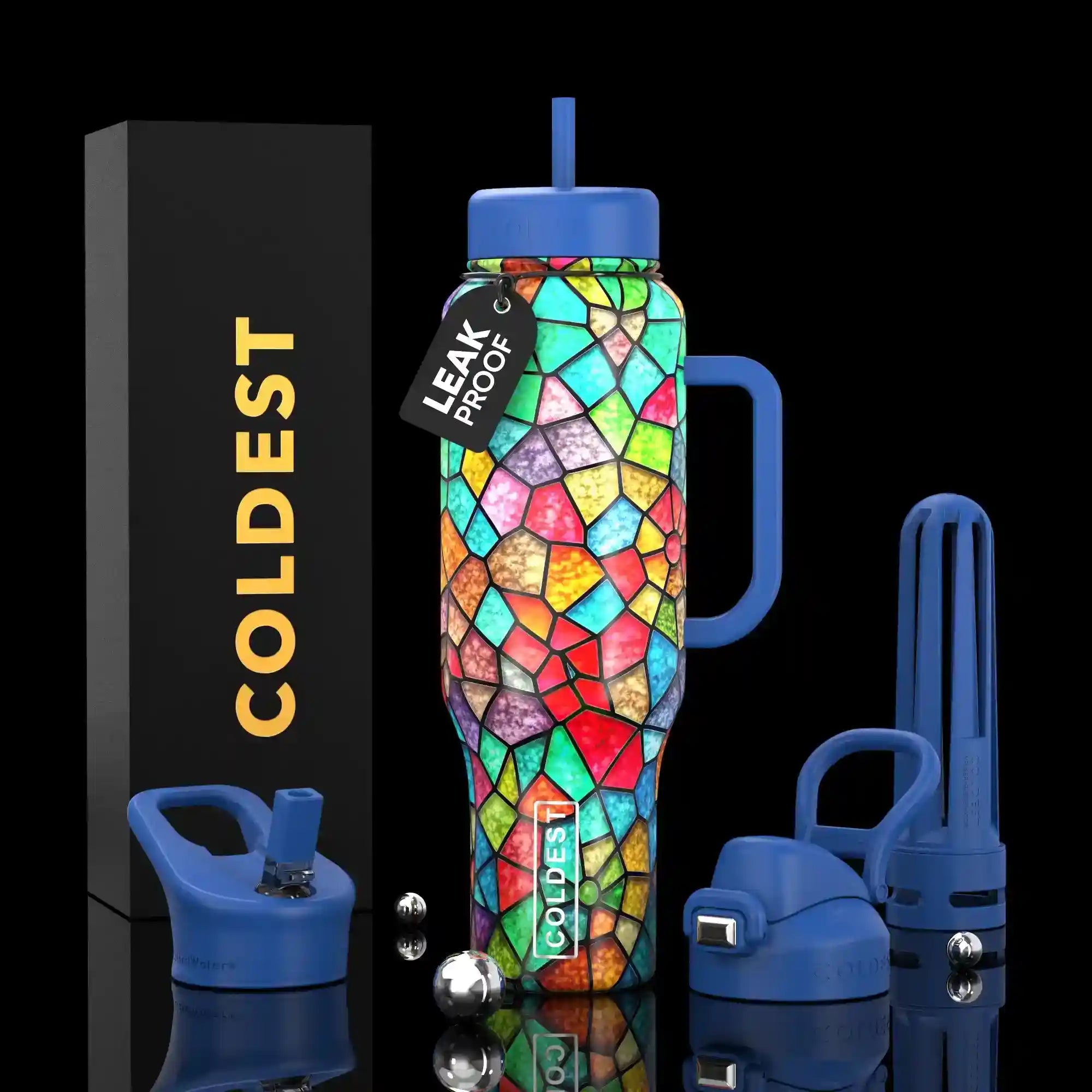 COLDEST 46oz Limitless Ultra v8 – Premium Insulated Water Bottle