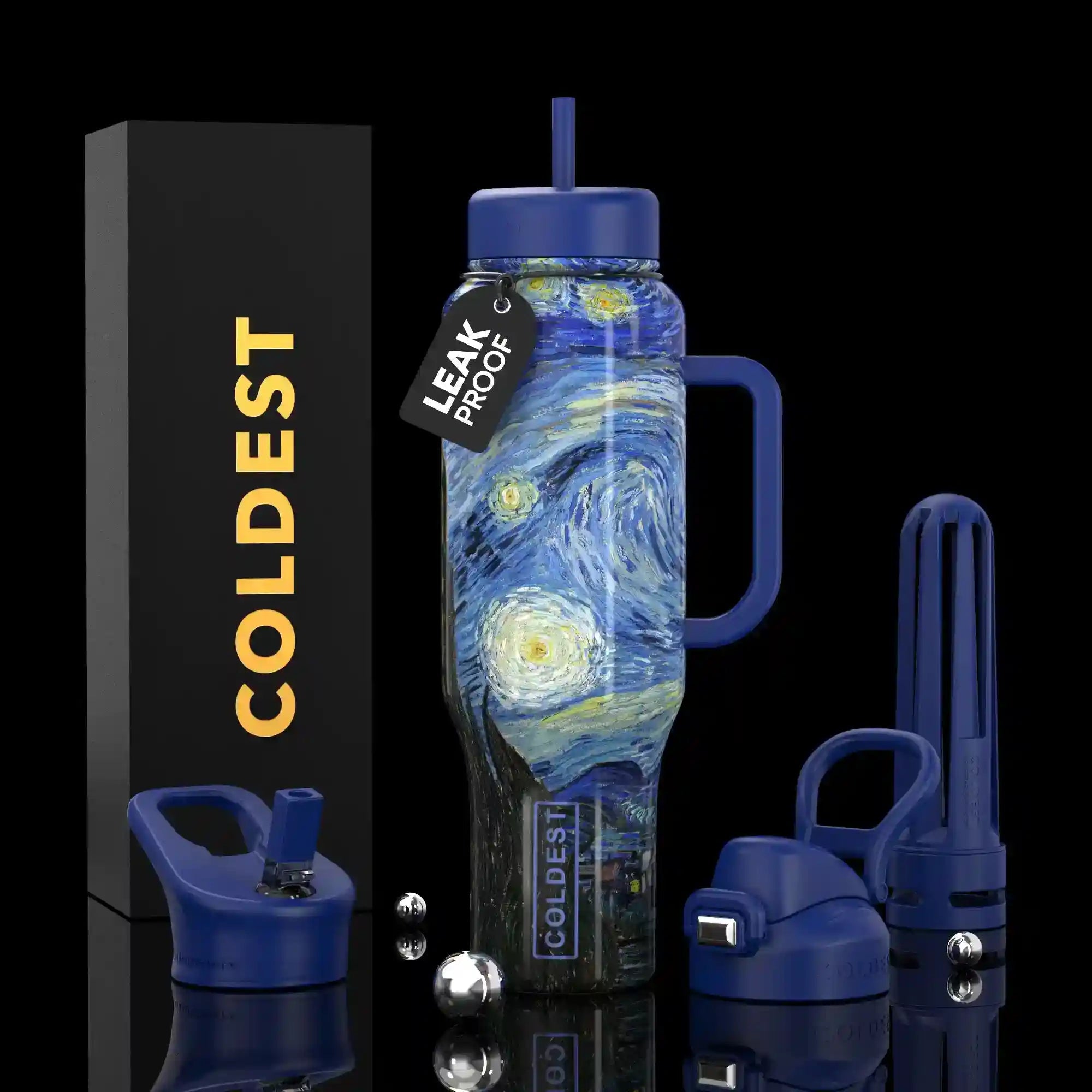 COLDEST 46oz Limitless Ultra v8 – Premium Insulated Water Bottle