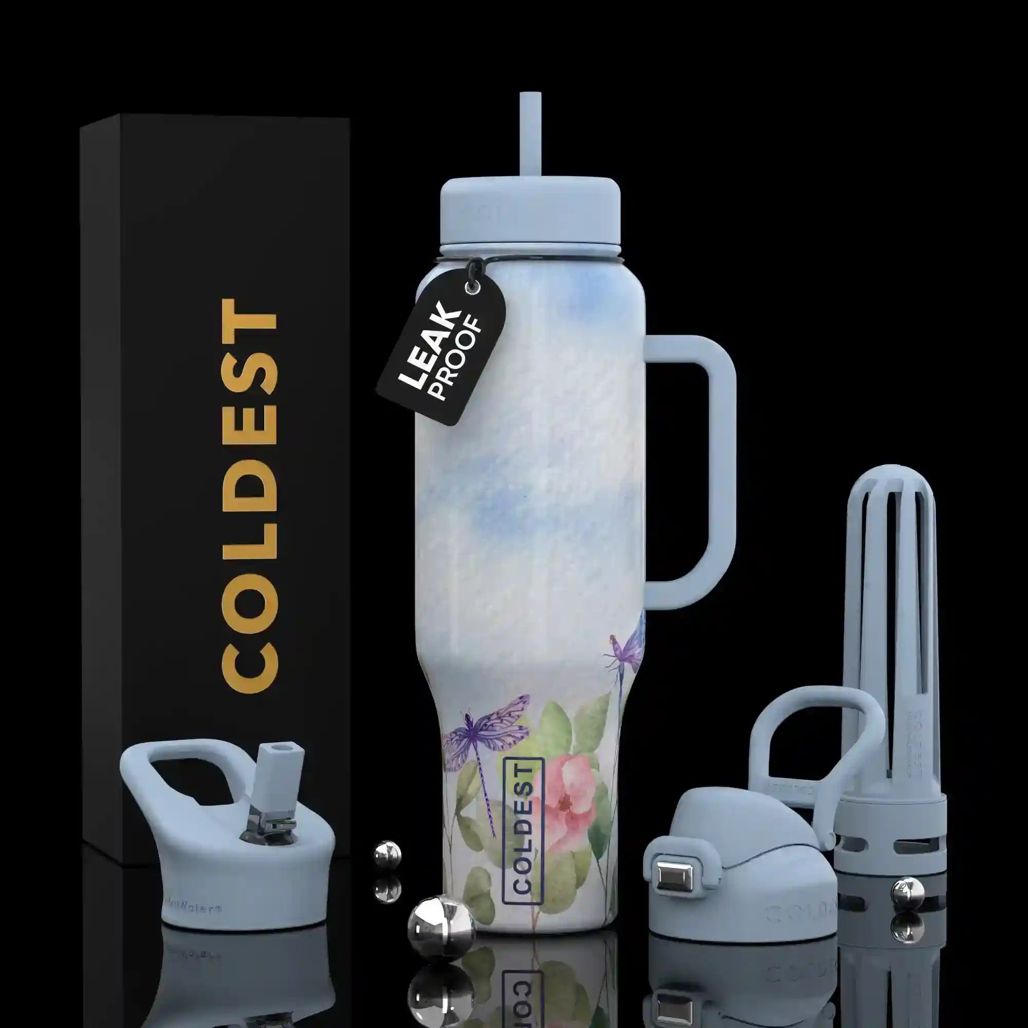 COLDEST 46oz Limitless Ultra v8 – Premium Insulated Water Bottle