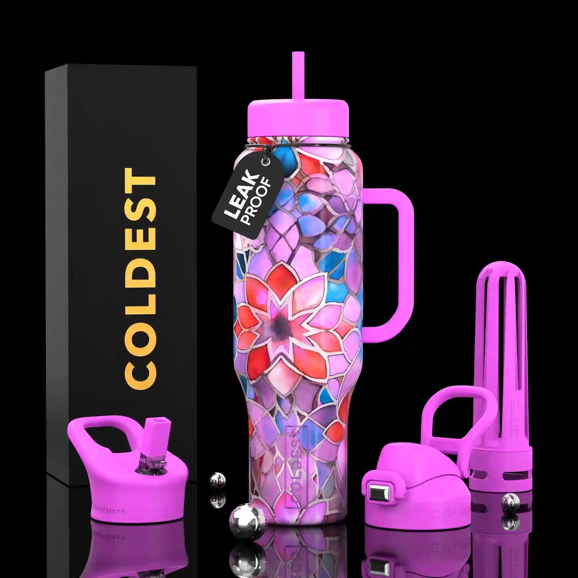COLDEST 46oz Limitless Ultra v8 – Premium Insulated Water Bottle