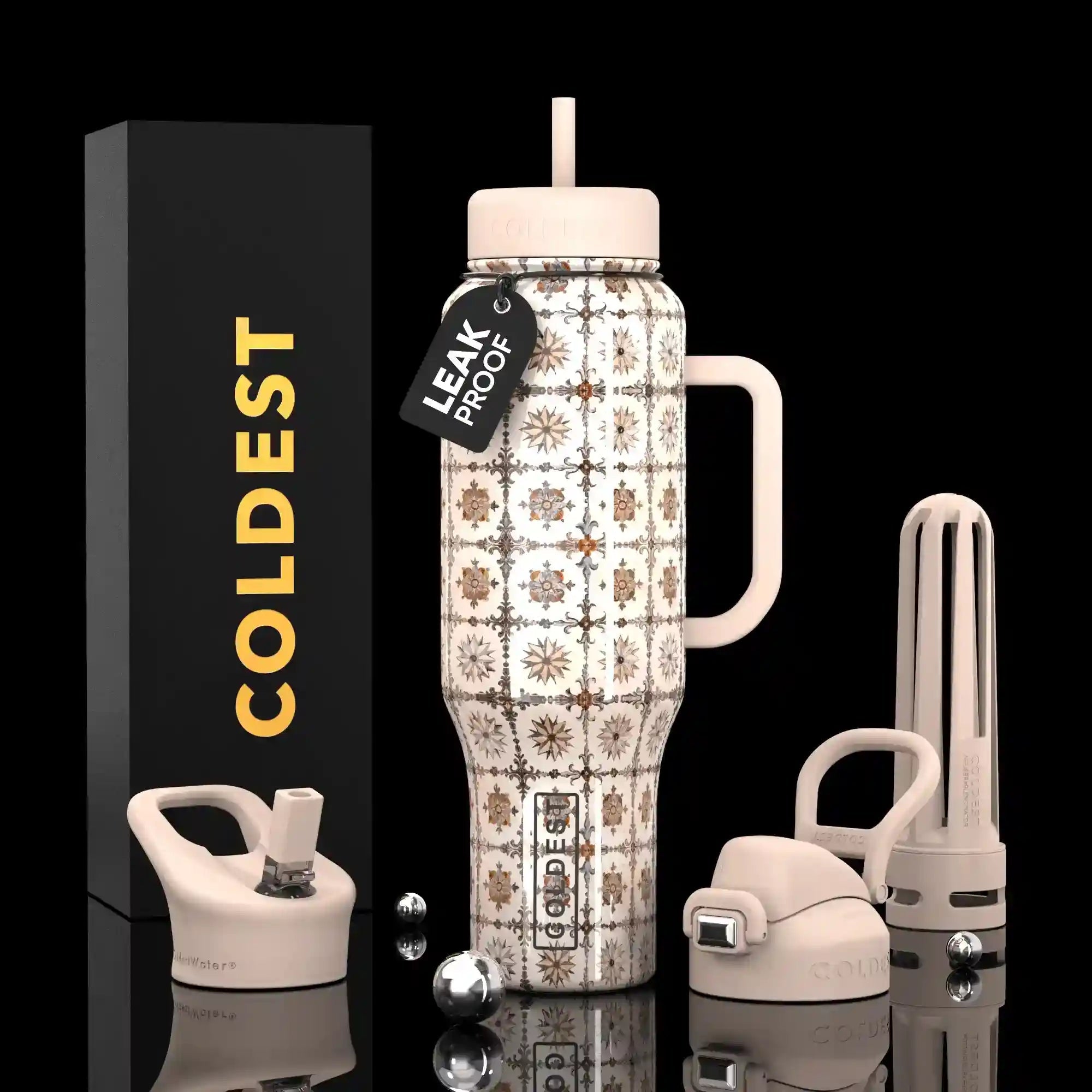 COLDEST 46oz Limitless Ultra v8 – Premium Insulated Water Bottle