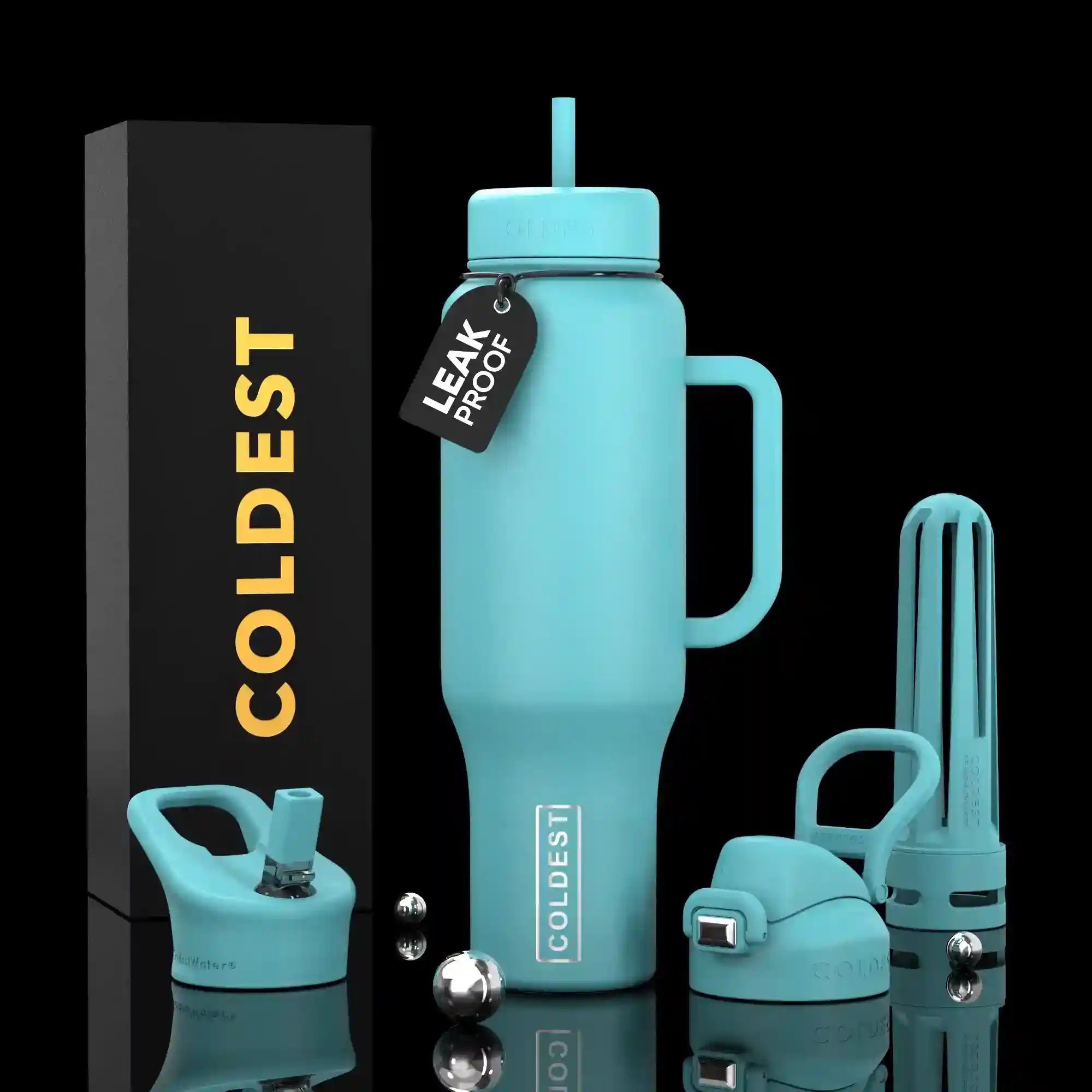 COLDEST 46oz Limitless Ultra v8 – Premium Insulated Water Bottle