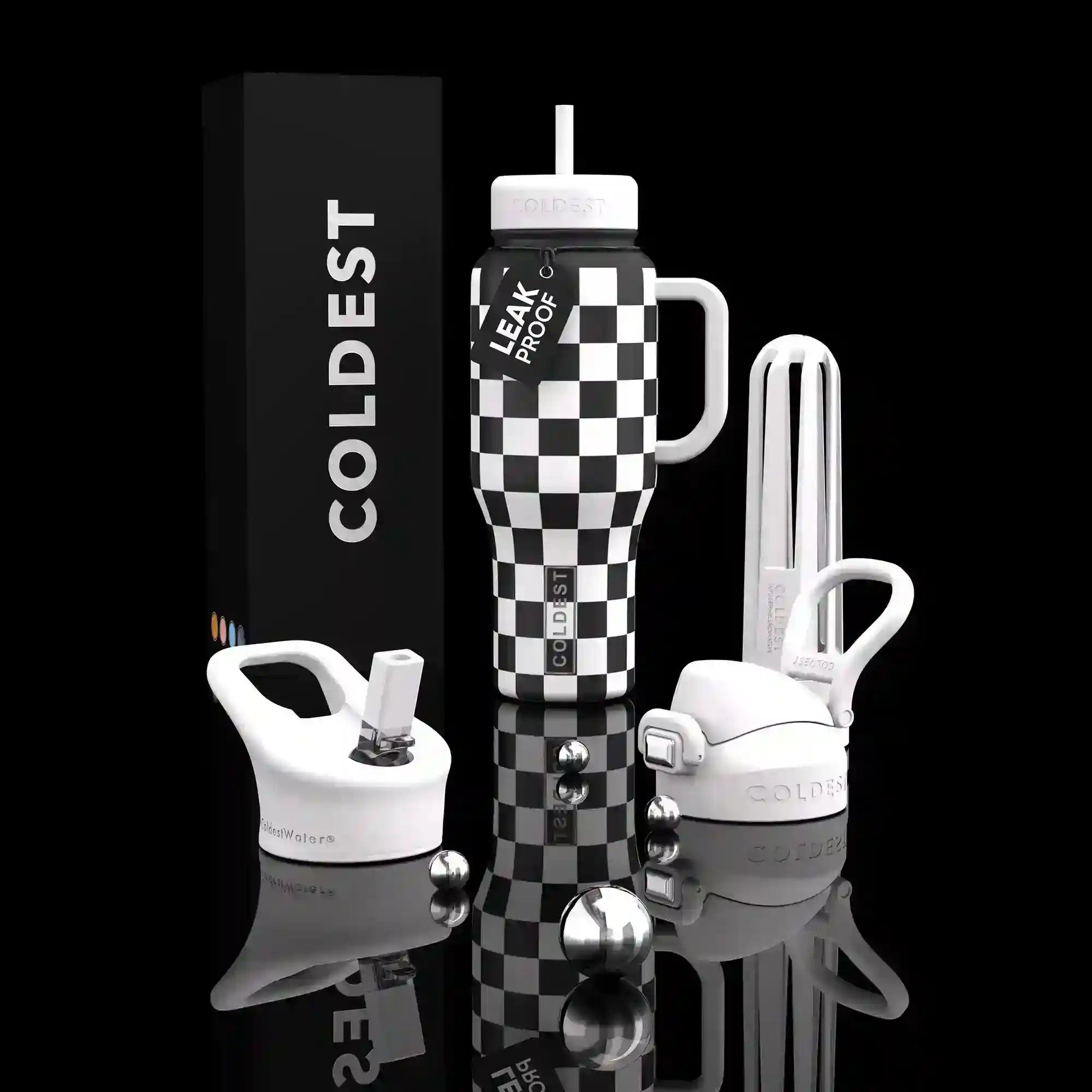 COLDEST 46oz Limitless Ultra v8 – Premium Insulated Water Bottle