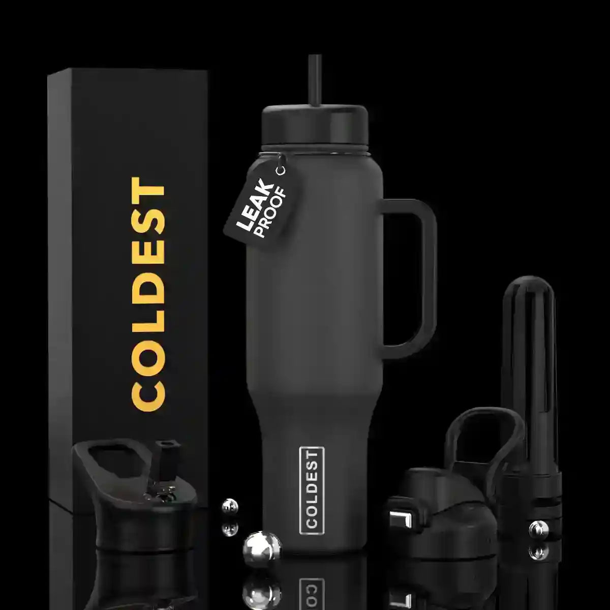 COLDEST 46oz Limitless Ultra v8 – Premium Insulated Water Bottle