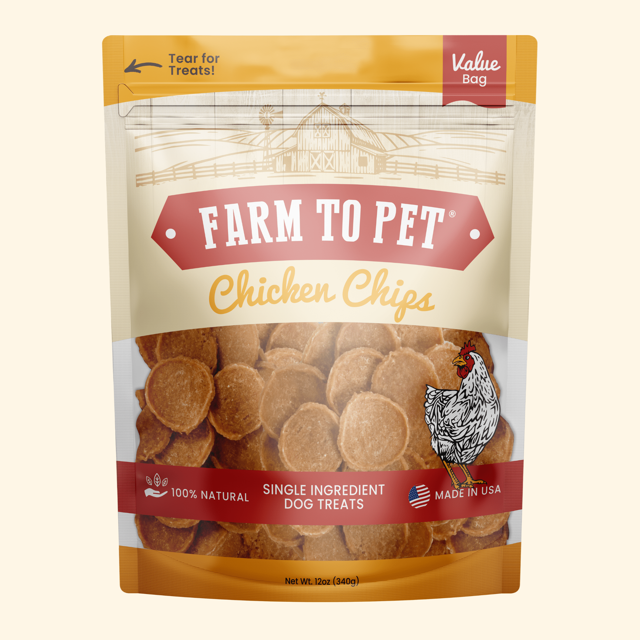 Chicken Chips for Dogs – All-Natural Single-Ingredient Treats