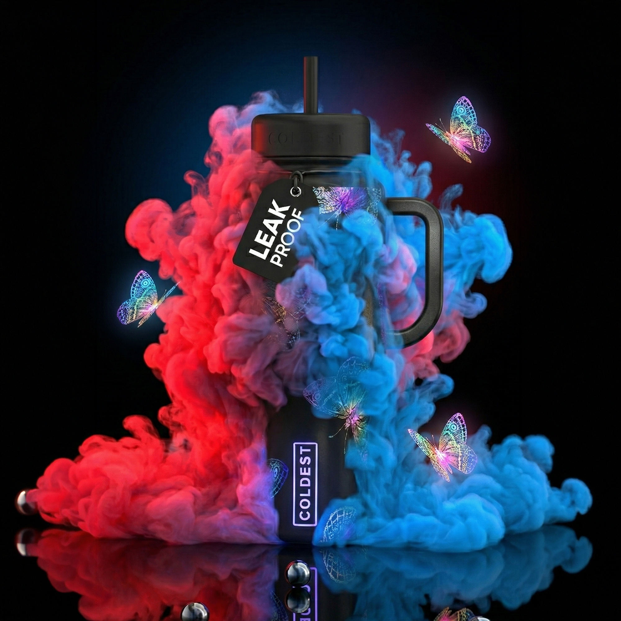 COLDEST 46oz Limitless Ultra v8 – Premium Insulated Water Bottle