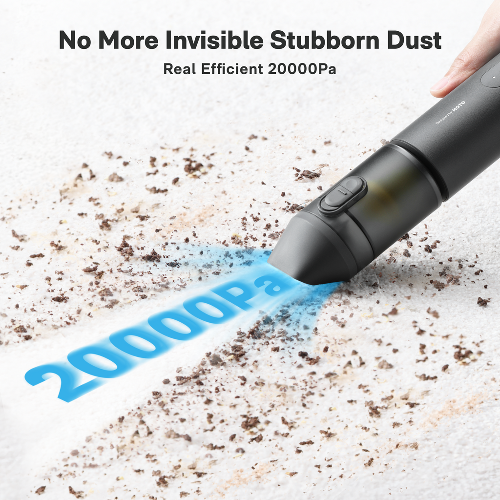 HOTO AutoCare Air Duster & Vacuum – 2-in-1 Cordless Cleaning Tool