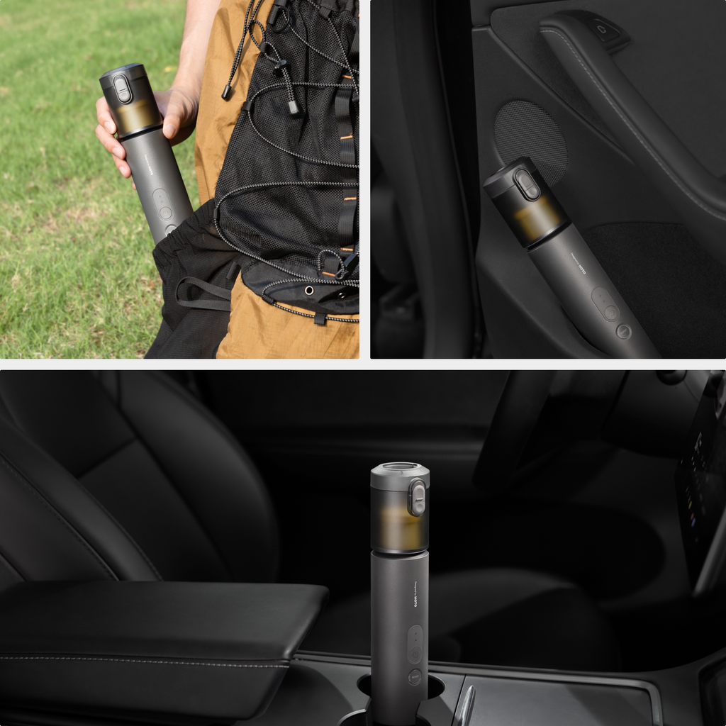 HOTO AutoCare Air Duster & Vacuum – 2-in-1 Cordless Cleaning Tool