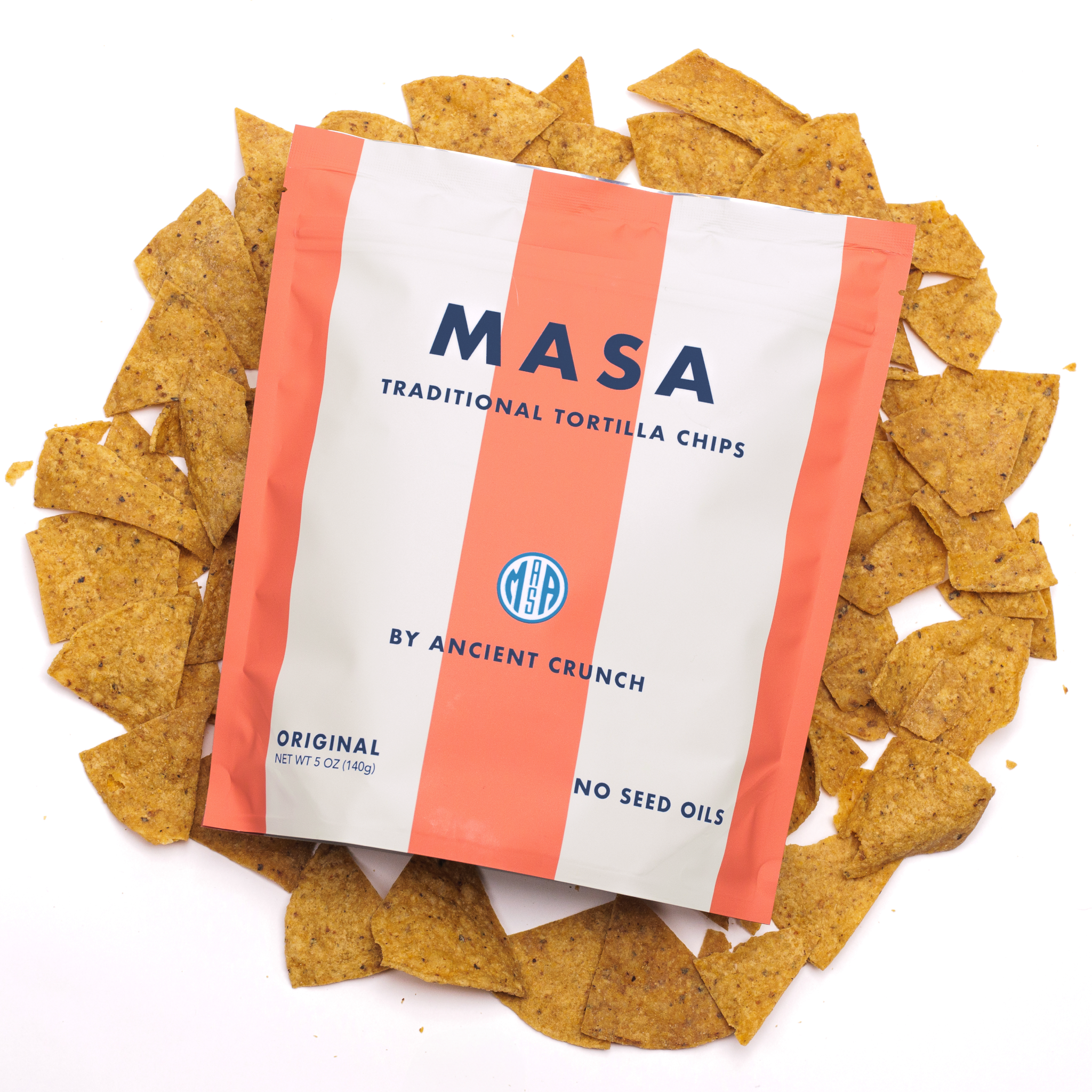 MASA Original – Artisan Tortilla Chips Made with Heirloom Corn