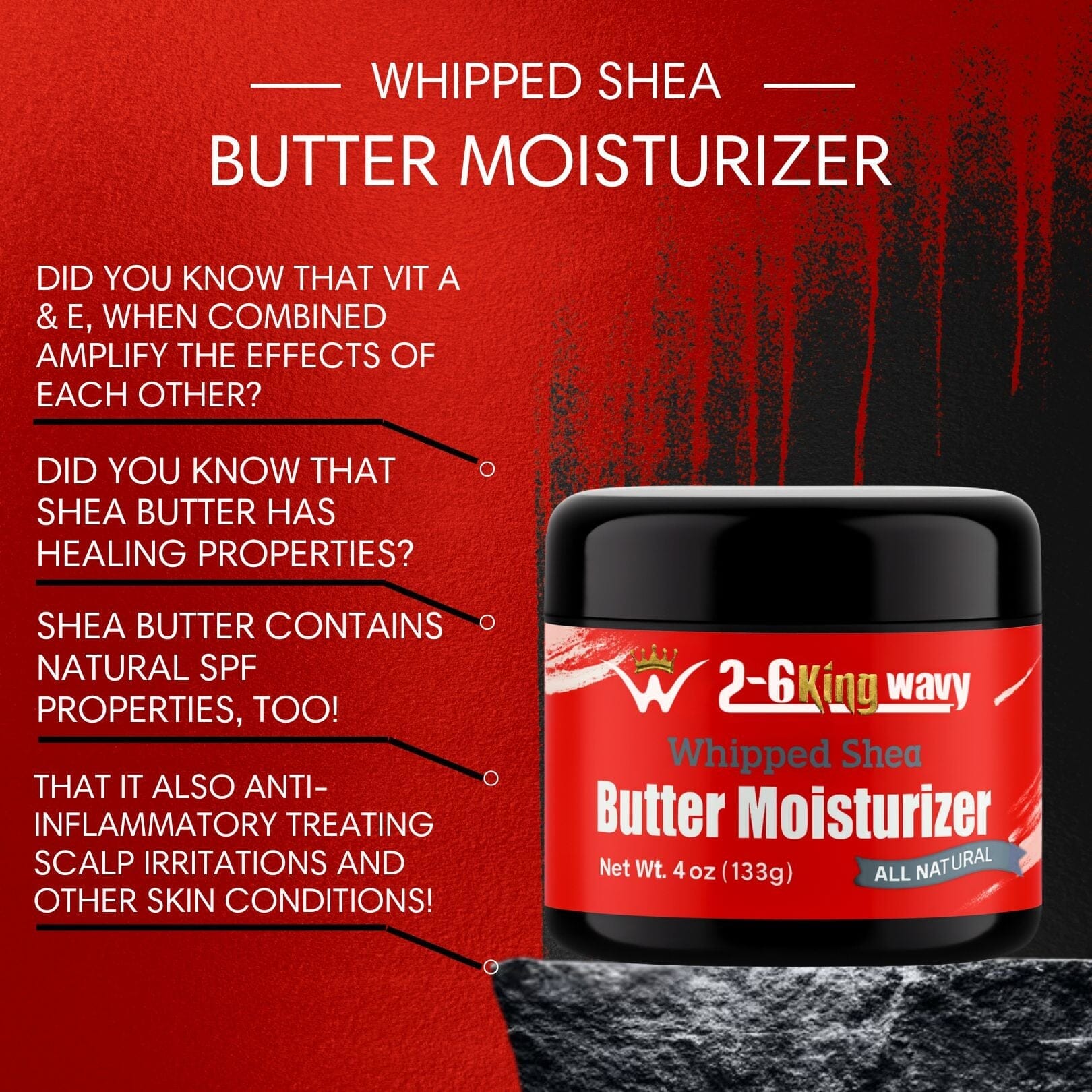 Whipped Shea Butter Hair Moisturizer