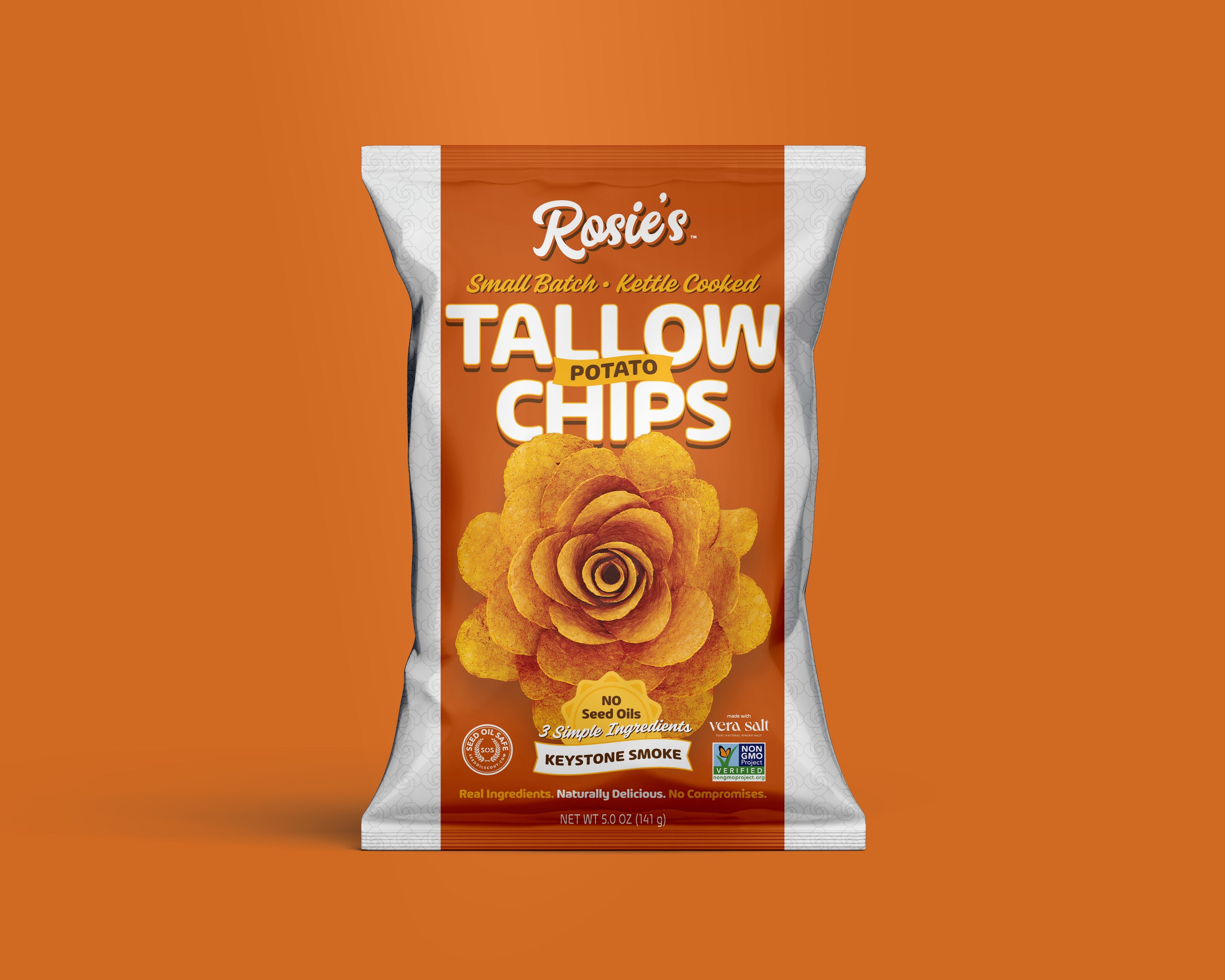 Rosie's Chips – Artisan Kettle-Cooked Potato Chips (2-Pack)