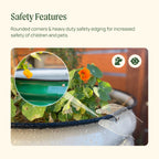 17" Tall 9-in-1 Modular Metal Raised Garden Bed Kit – Large