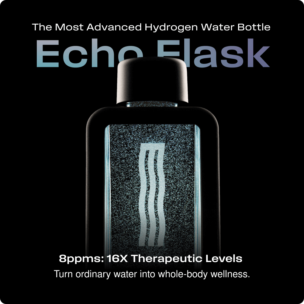 ECHO Flask Hydrogen Water Bottle – Molecular Hydrogen Generator