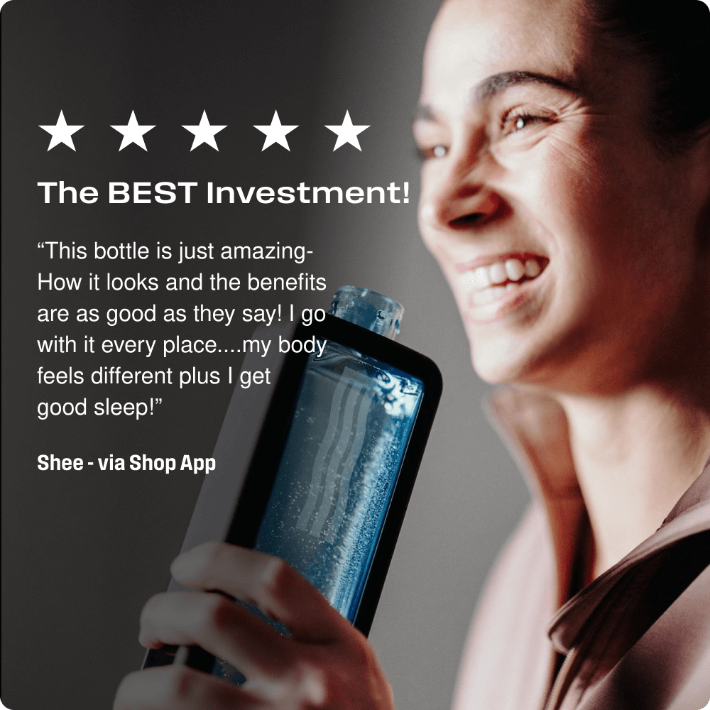ECHO Flask Hydrogen Water Bottle – Molecular Hydrogen Generator