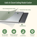 17" Tall 9-in-1 Modular Metal Raised Garden Bed Kit – Large