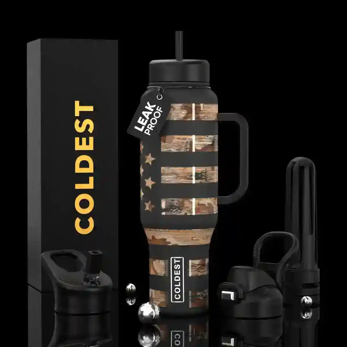 COLDEST 46oz Limitless Ultra v8 – Premium Insulated Water Bottle