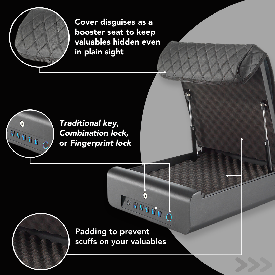 BoostedSafe Elite – Fingerprint, Key & Digital Combo Safe