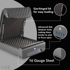 BoostedSafe Elite – Fingerprint, Key & Digital Combo Safe