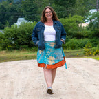 The Original Sari Wrap Skirt – Versatile Bohemian Style