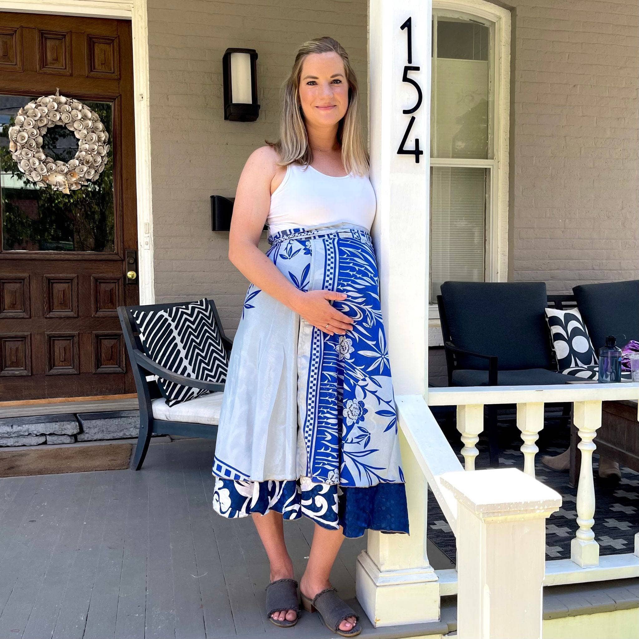 The Original Sari Wrap Skirt – Versatile Bohemian Style