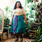The Original Sari Wrap Skirt – Versatile Bohemian Style