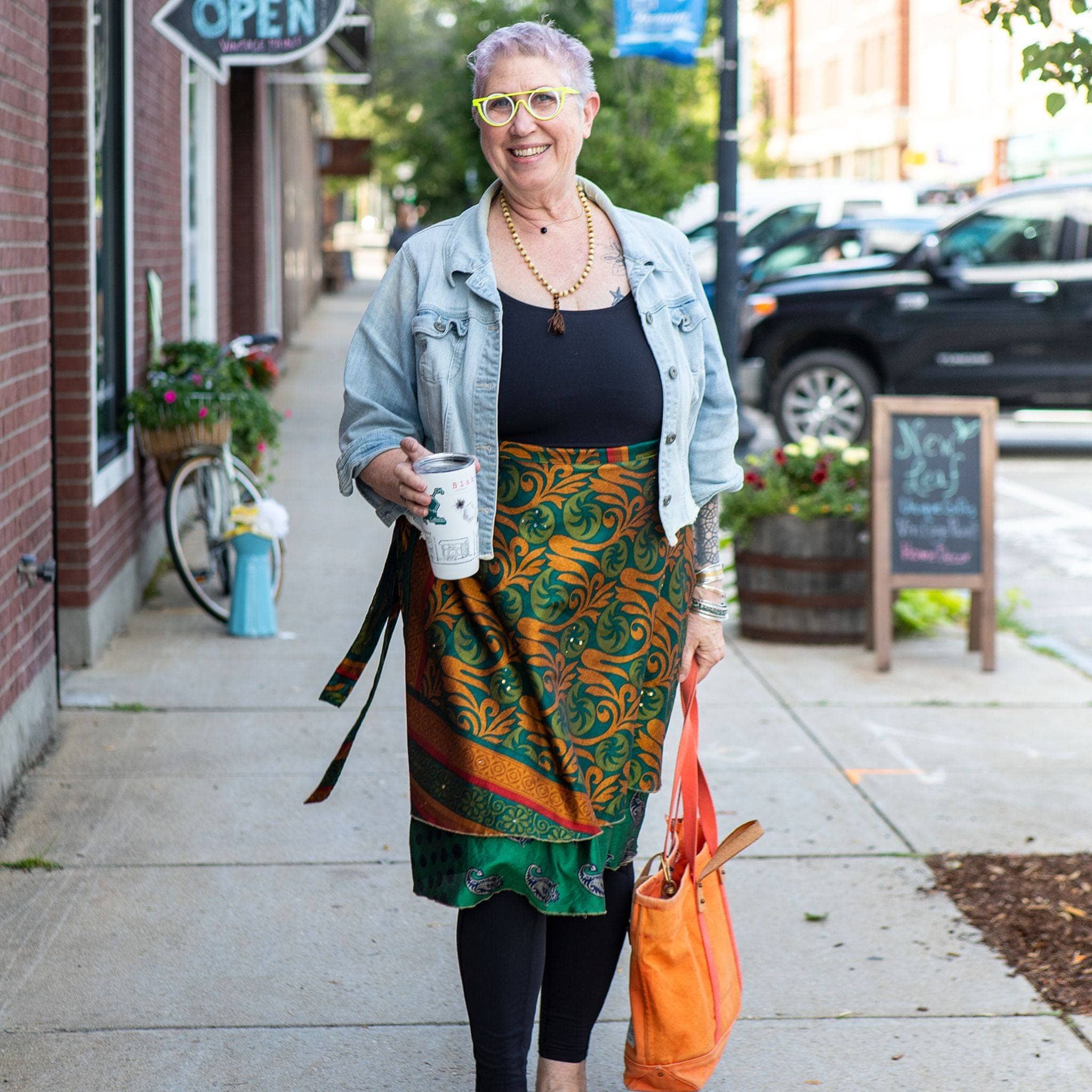 The Original Sari Wrap Skirt – Versatile Bohemian Style