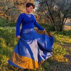 The Original Sari Wrap Skirt – Versatile Bohemian Style