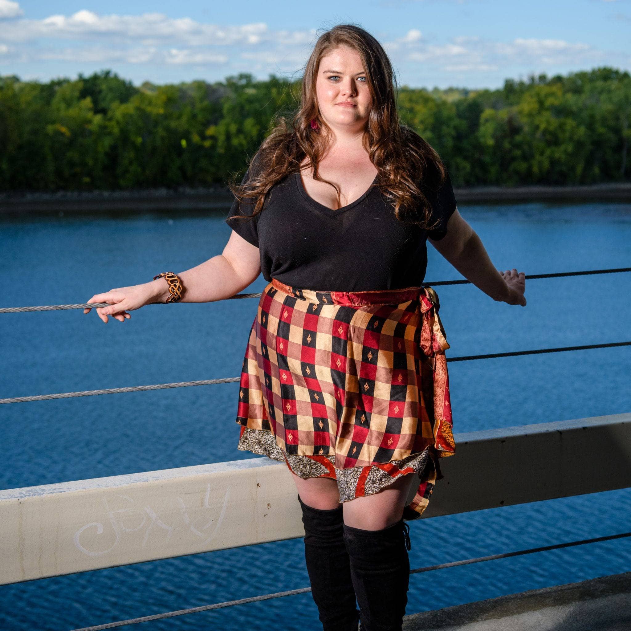 The Original Sari Wrap Skirt – Versatile Bohemian Style