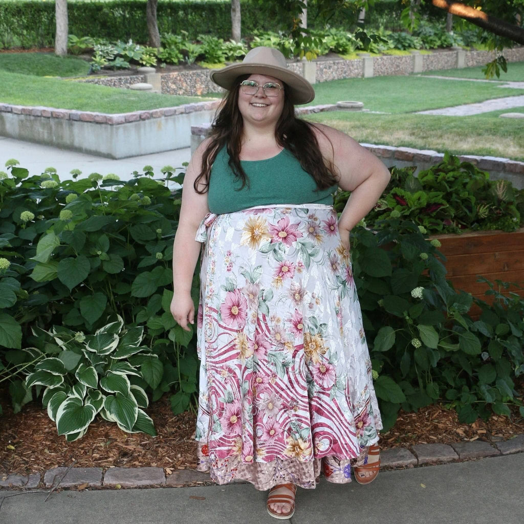 The Original Sari Wrap Skirt – Versatile Bohemian Style