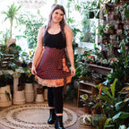 The Original Sari Wrap Skirt – Versatile Bohemian Style