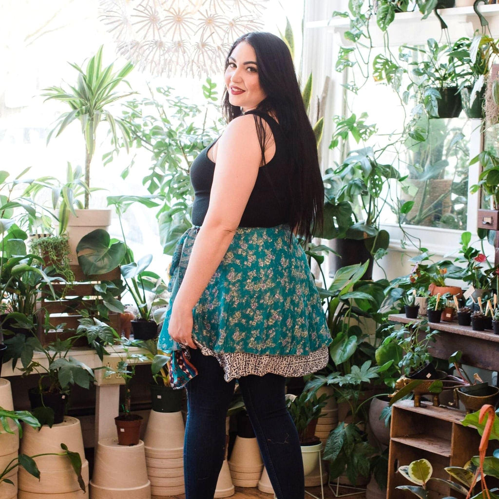 The Original Sari Wrap Skirt – Versatile Bohemian Style