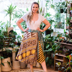 The Original Sari Wrap Skirt – Versatile Bohemian Style