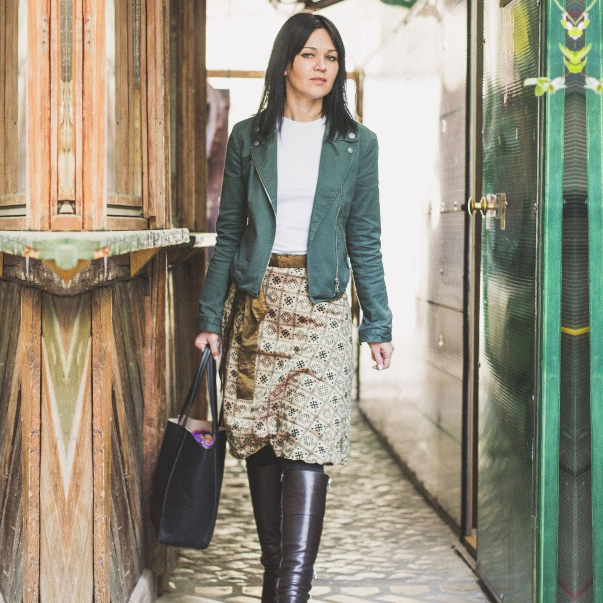 The Original Sari Wrap Skirt – Versatile Bohemian Style